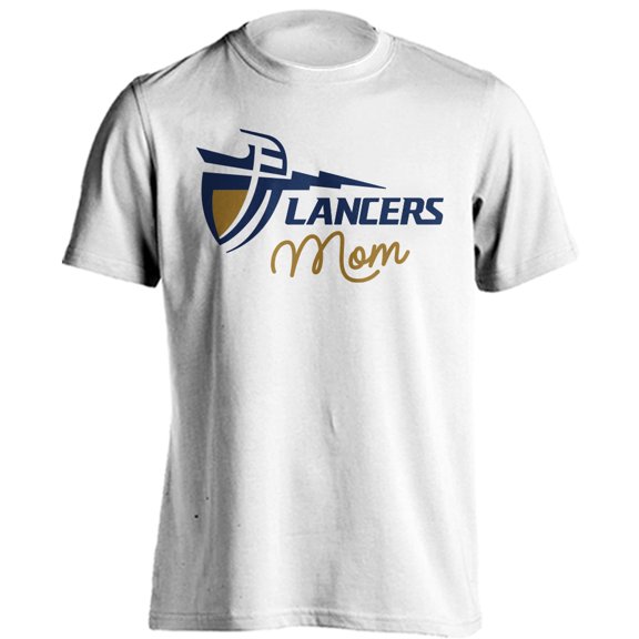 California Baptist University Lancers Mom Proud Parent Short Sleeve T-Shirt