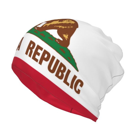 California Beanie Skull Cap Lightweight Hip Hop Dwarf Hat Beanie Hat For Women Men
