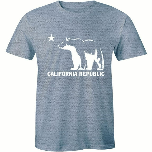California Bear Cali Souvenir State Map Republic Flag CA Love Cali Life Shirt