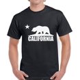thumbnail image 1 of California Bear White T-Shirt for Men - S M L XL 2XL 3XL 4XL 5XL USA State Graphic Tee - California Clothes Collection Funny Cali Gift for Men, 1 of 2