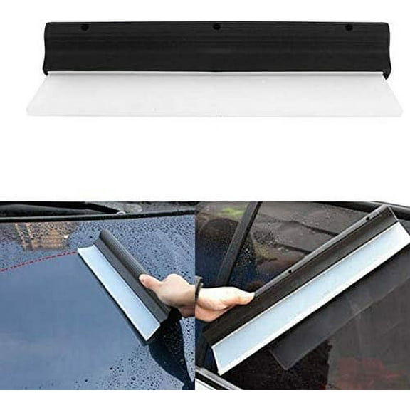 California Blade Dry - 10'' Auto Water Blade,Antislip Nonscratch Shower Squeegee Flexible Silicone Wiper Water Blade Clean Drying Window Water Wiper Car Drye for Car Or Home Drying Use