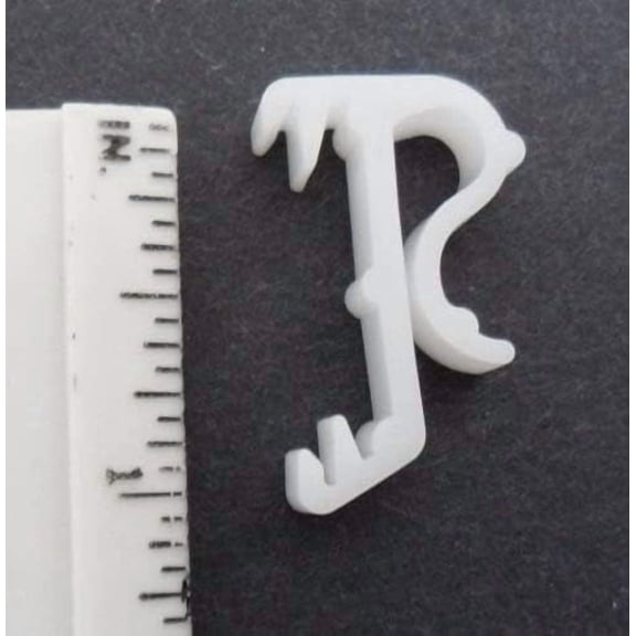California Blinds Company Wood Blind and Faux Wood Blind Valance Retainer Clips 5 Pack
