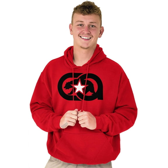 California CA Hipster Skateboarder Hoodie Sweatshirt Women Men Brisco Brands S