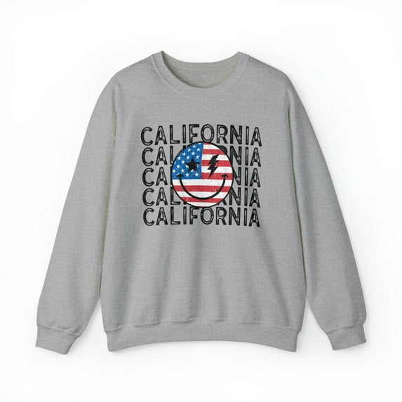 California CA Moving Vacation Sweatshirt, Gifts, Crewneck