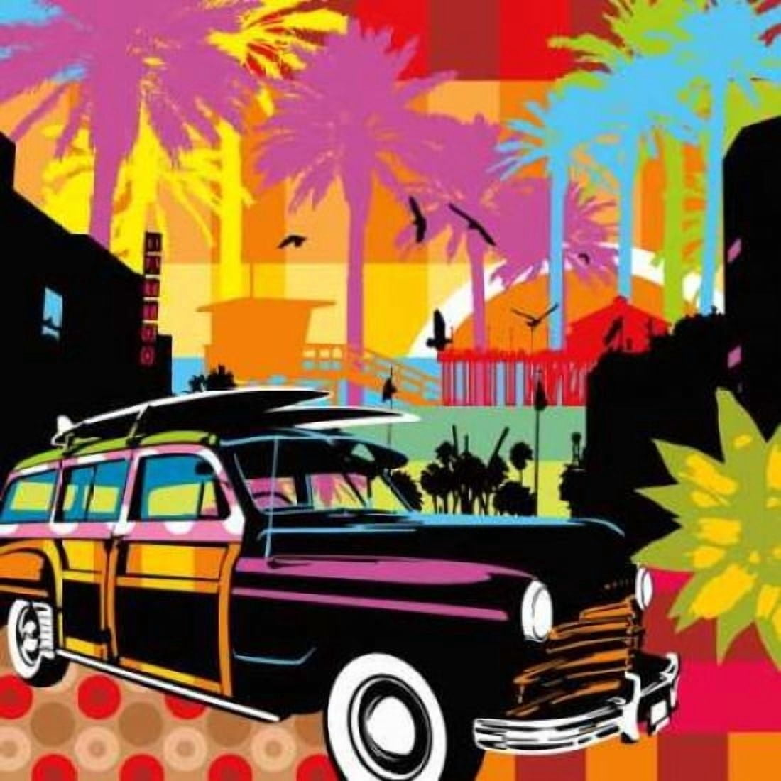 California Canvas Art - Lobo (24 x 24)