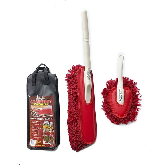 California Car Duster Auto Detailing Kit with Mini Duster, Exterior Automotive Accessories