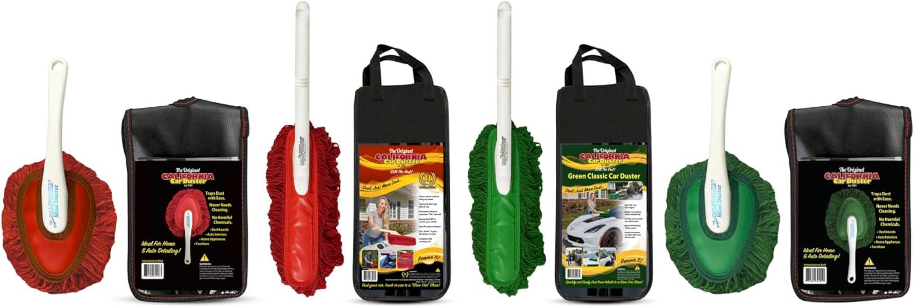 California Car Duster Detailing Combo Kit 2-Pack Bundle with Plastic Handles 64455