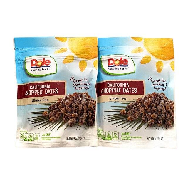 California Chopped Dates (Pack of 2)