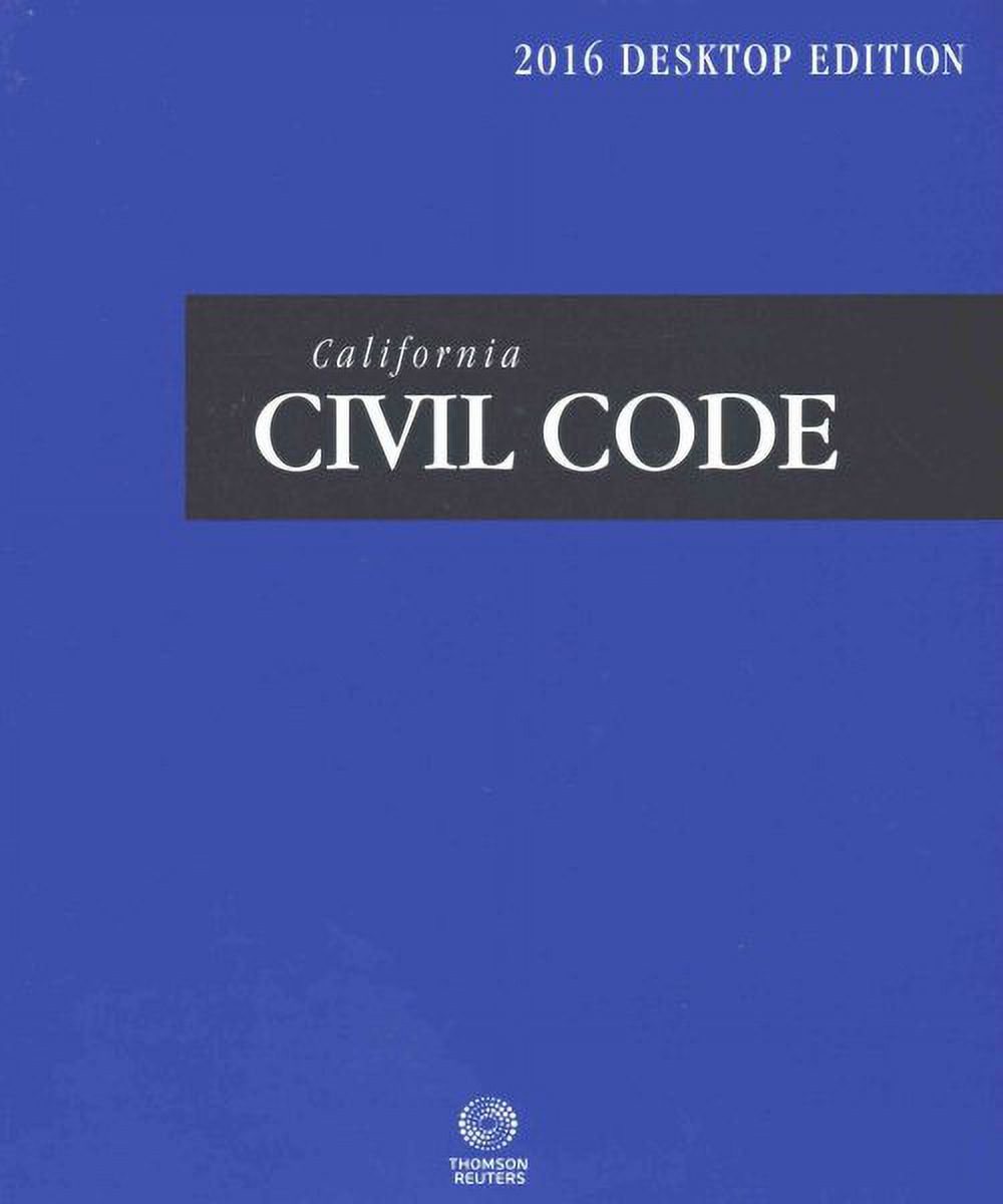 California Civil Code 2016