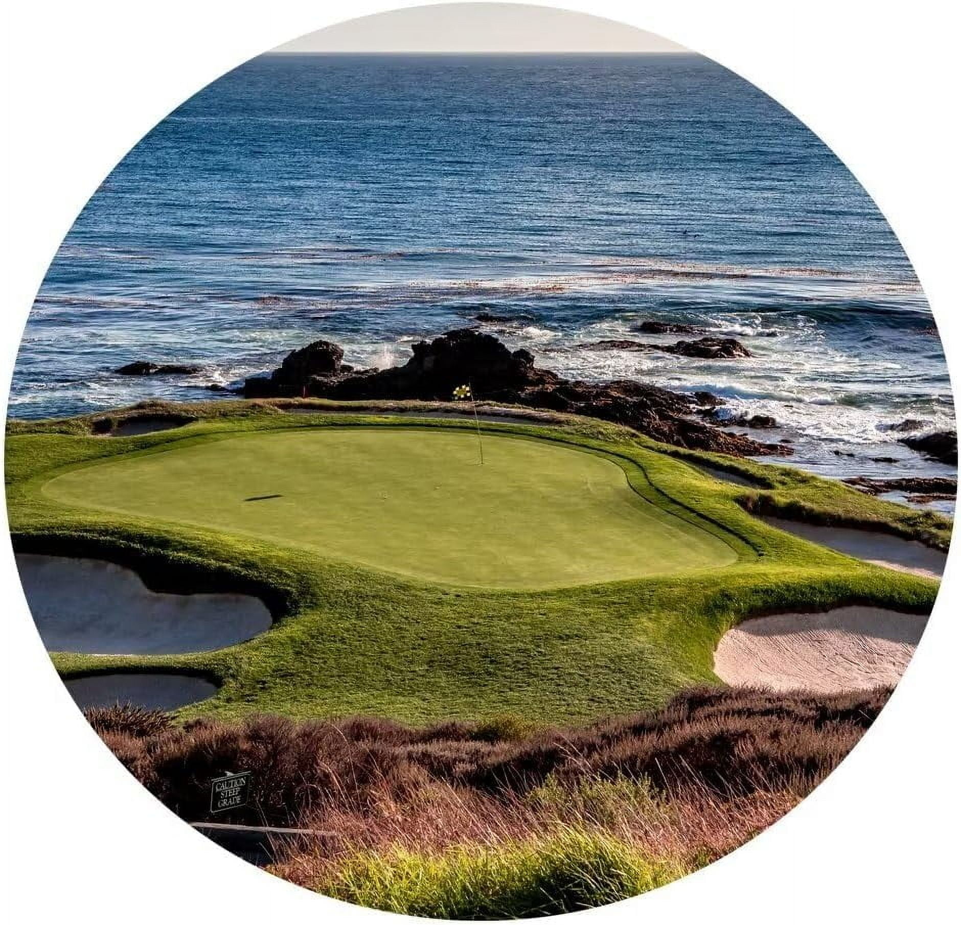 California Coastline Golf Course Wall Art Prints USA Golf Course