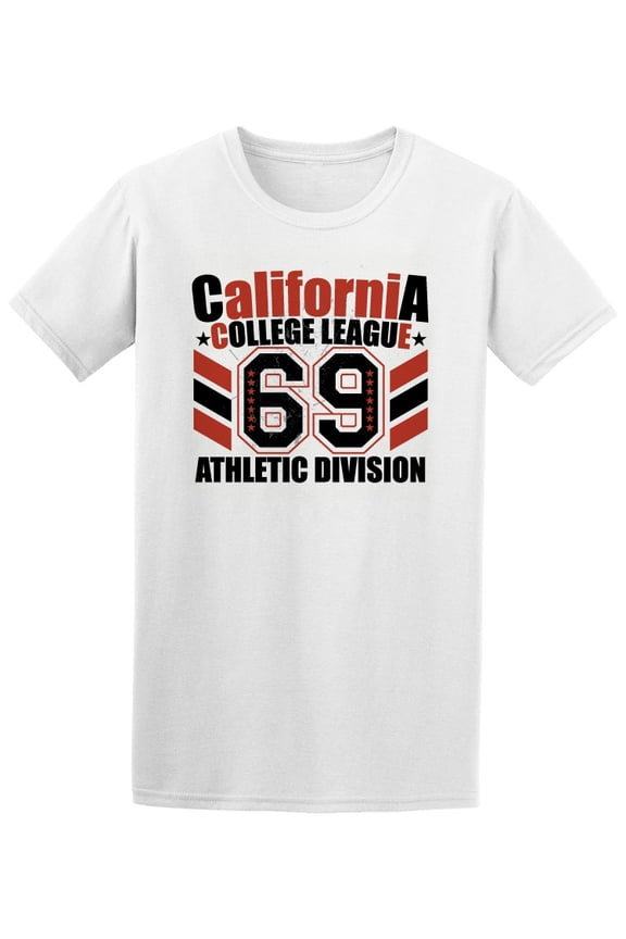 California College League Ath 69 T-Shirt Men -Image by Shutterstock, Male XX-Large