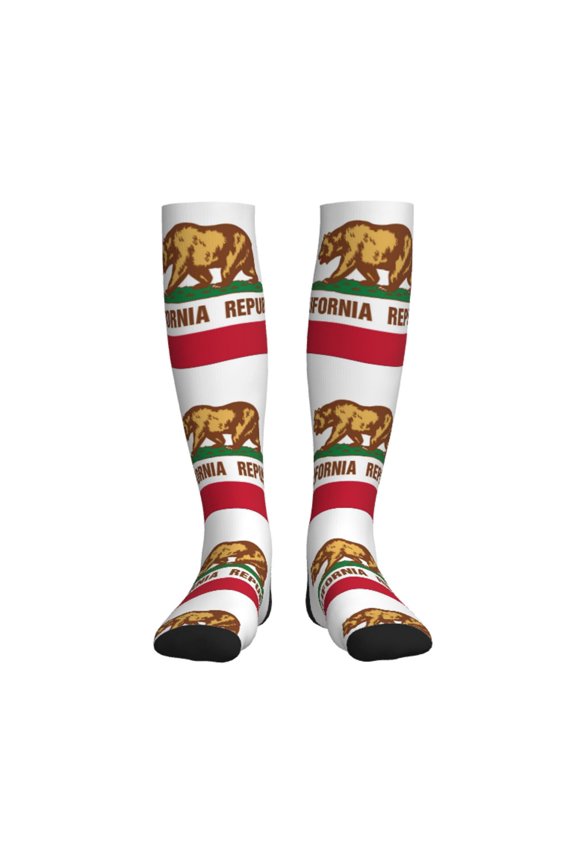 California Compression Socks Best Support for Women Men Athletic Running Cycling