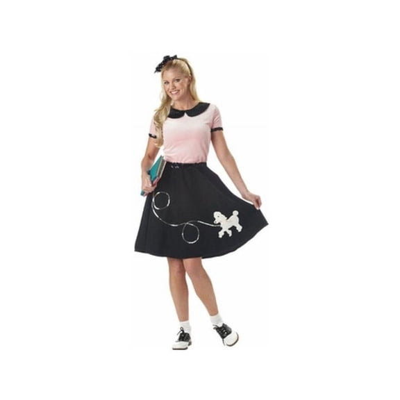 California Costume Collections CC00710-M 50s Hop W Poodle Skirt Adult Costume Size Medium