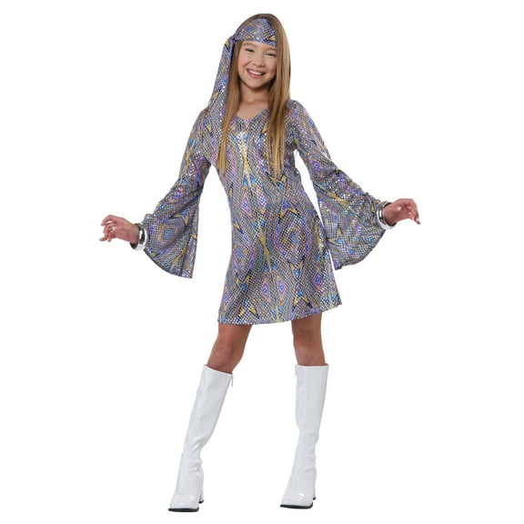 California Costume Collections Disco Darling Fancy-Dress Costume for Girls, Ages 4-6 Years