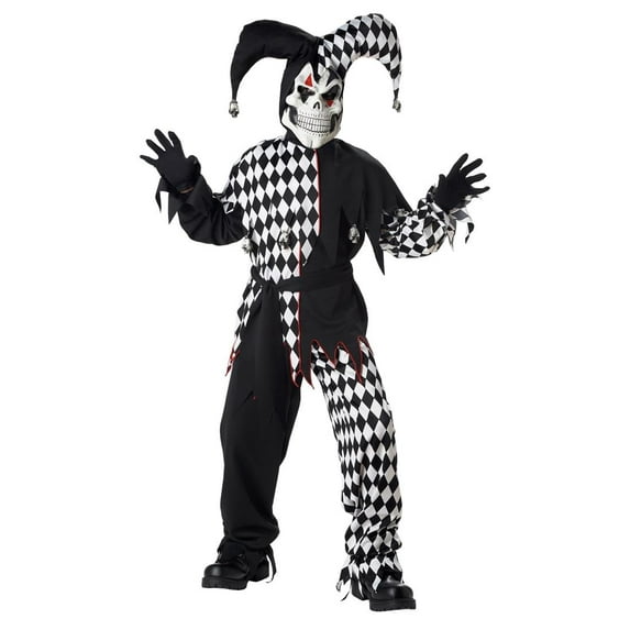 California Costume Kids Evil Jester Costume