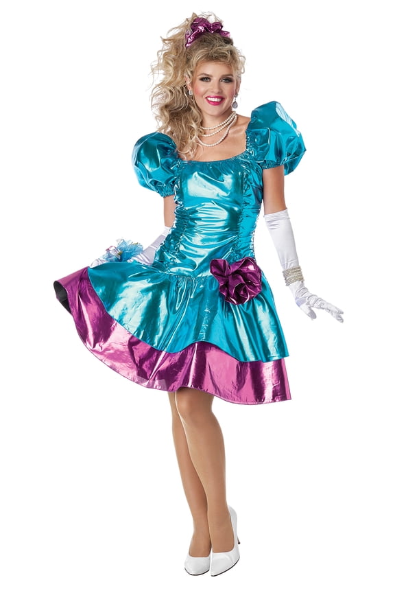 80's Women's Fancy-Dress Costume for Adult, M
