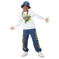 thumbnail image 1 of California Costumes 90's Hip Hop Kid Fancy-Dress Costume for Boys with "Old Skool" Top, 4-6 Years, 1 of 3