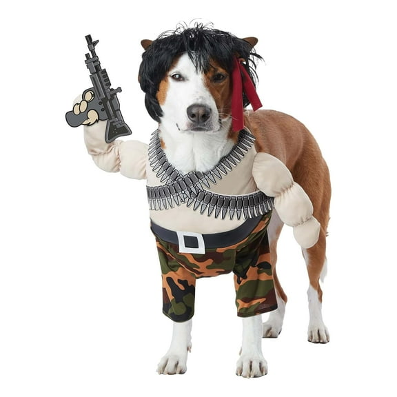 California Costumes Action Hero Dog Costume | Large Unisex
