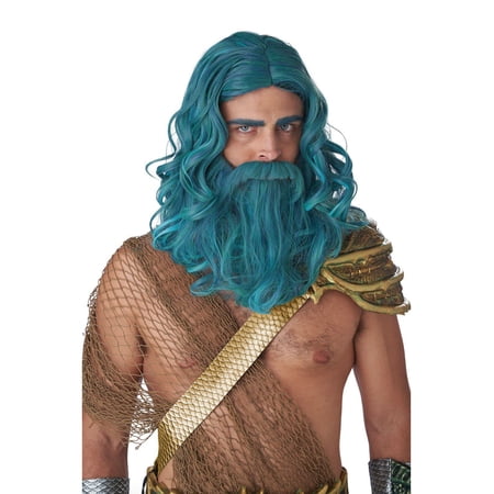 California Costumes Adult Ocean King Wig