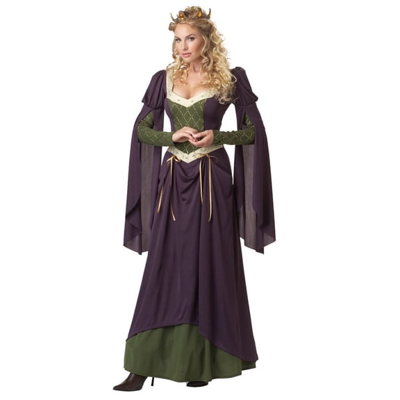 California Costumes Lady In Waiting Medieval Queen Costume Adult Large 10-12 Female