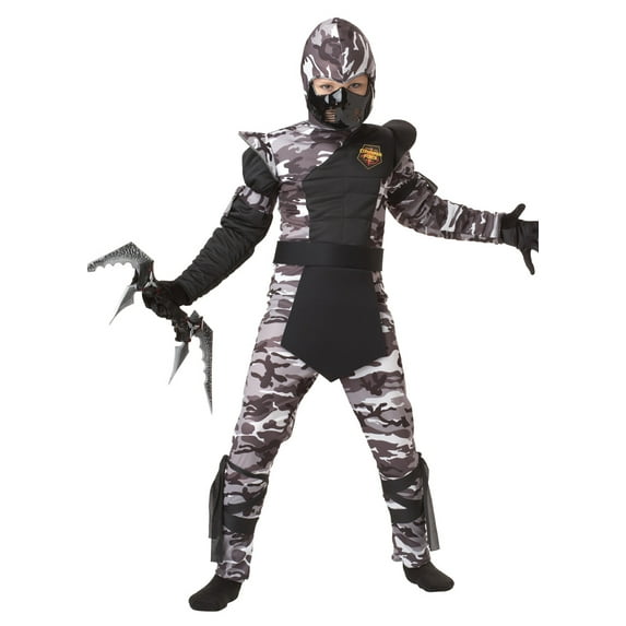 California Costumes Arctic Forces Ninja Child Costume, Medium