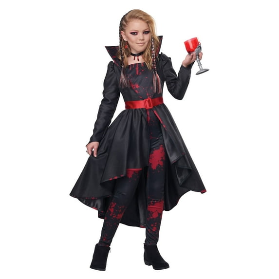 California Costumes Bad Blood Vampire Girl's Halloween Fancy-Dress Costume