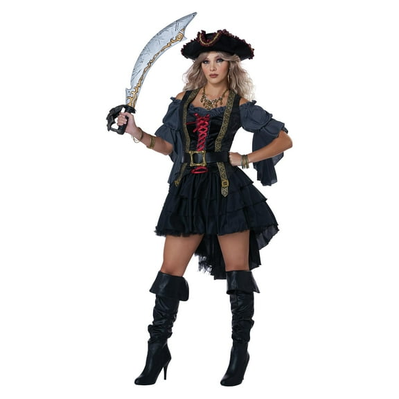 California Costumes Beauty Of The Dark Seas Pirate Adult Costume | S Female