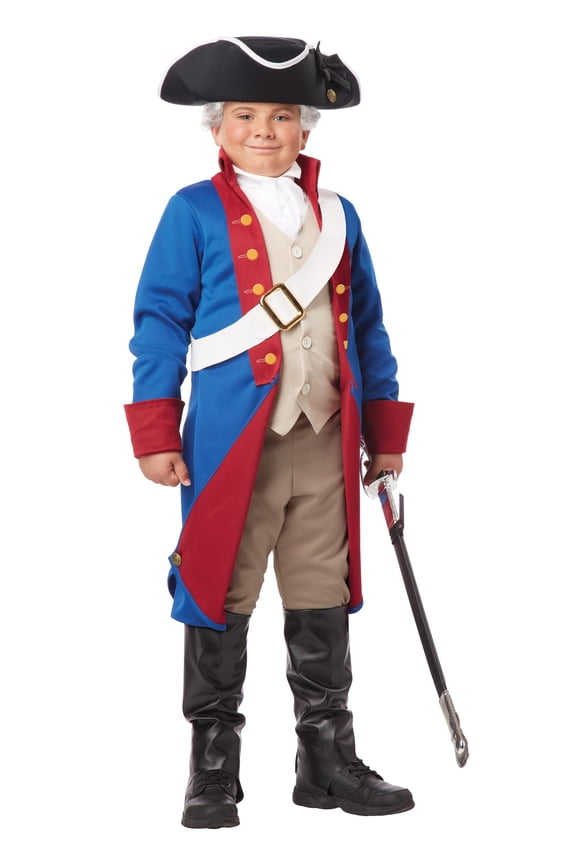 Boys American Patriot Costume, Medium