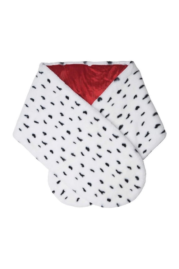 Faux Dalmatian Stole Adult Costume Accessory