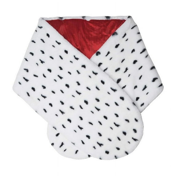 Faux Dalmatian Stole Adult Costume Accessory