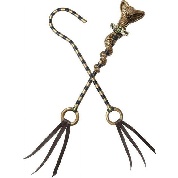 California Costumes CCC-6222-084-C Egyptian Cobra/Pharaoh Scepters Costume Accessory Set