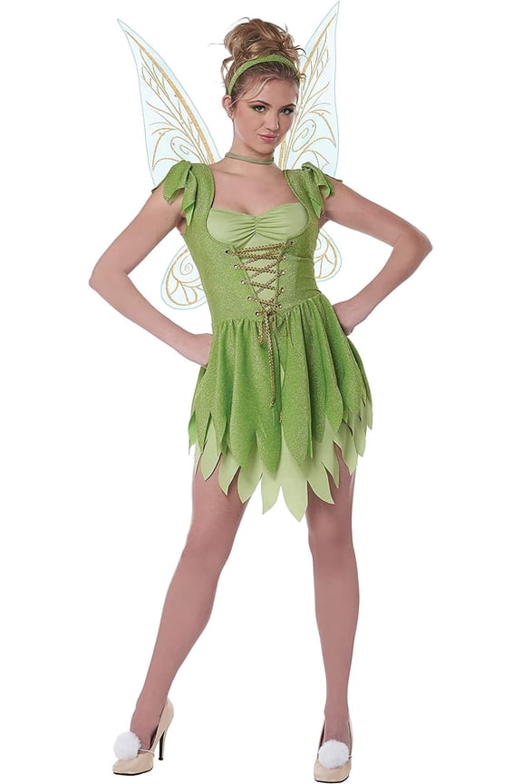 California Costumes Classic Tinkerbell Adult Costume | X-Small Female