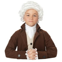 California Costumes Colonial Man Wig Child