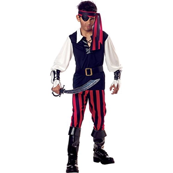 California Costumes Cutthroat Pirate Boy's Halloween Fancy-Dress Costume for Child, Large