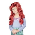 thumbnail image 1 of California Costumes Disney Little Mermaid Red Halloween Costume Wig, for Child, 1 of 2