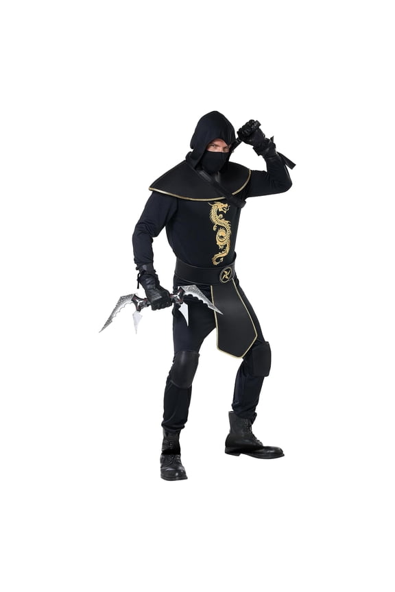 Elite Assassin Mens Adult Costume | Large Male