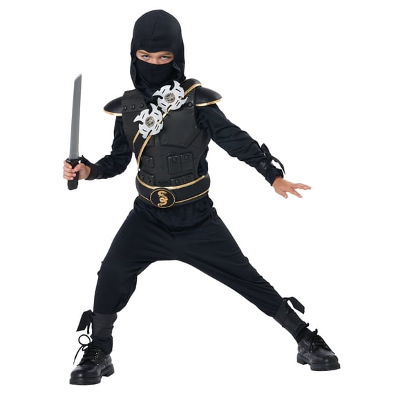 California Costumes Elite Ninja Child Costume | Large Unisex