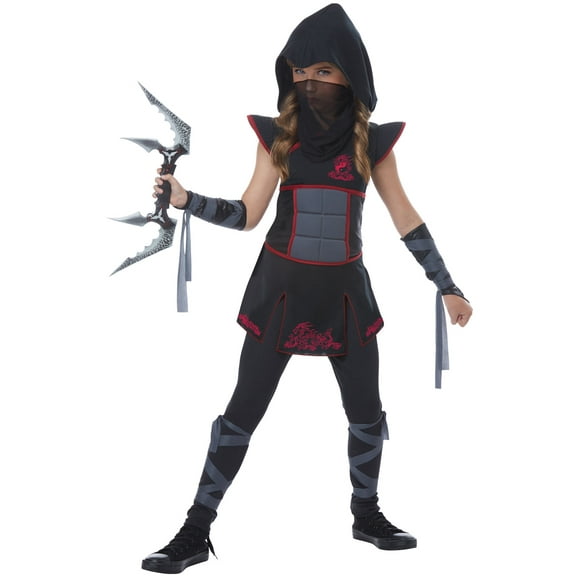 HALLOWEEN Ninja Girl's Halloween Fancy-Dress Costume for Child
