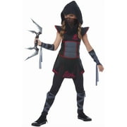 California Costumes Fearless Ninja Halloween Fancy-Dress Costume for Child, Big Girls S