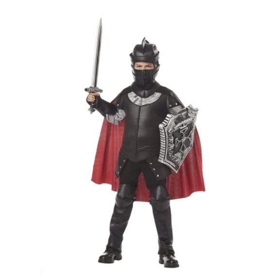 California Costumes Gladatorial Black Knight Boy's Costume Small 6-8