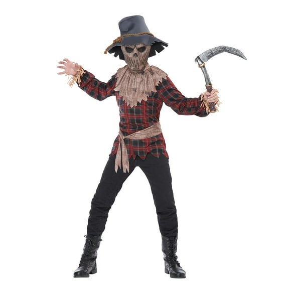 California Costumes Harvest Of Horror Scarecrow Child Costume | L Unisex