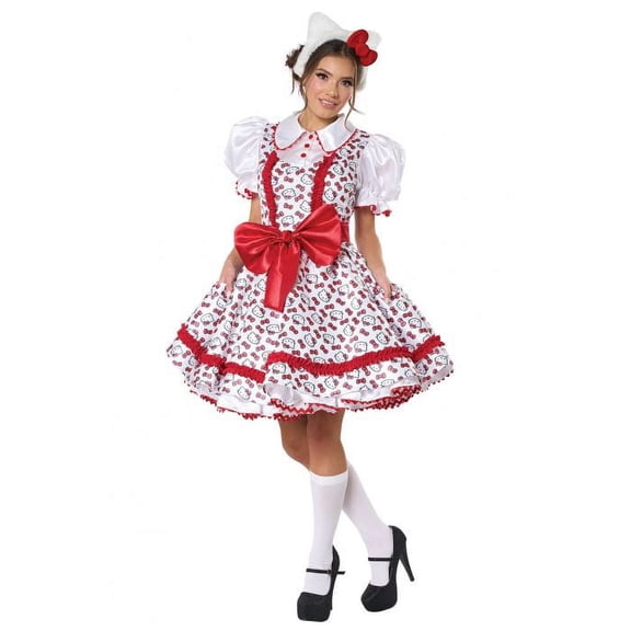 California Costumes Hello Kitty Pop Icon Adult Costume | Large Female