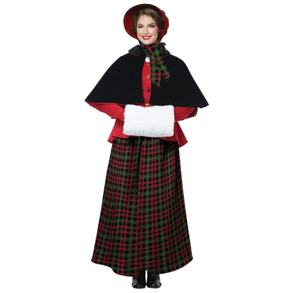 California Costumes Holiday Caroler Woman Small