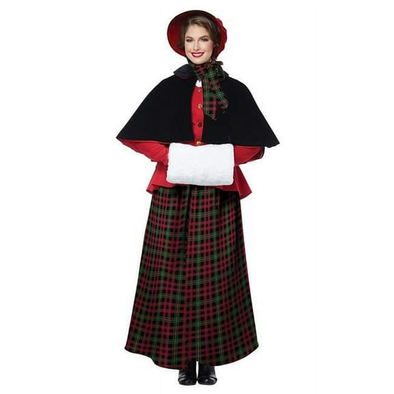California Costumes Holiday Caroler Woman Xsmall