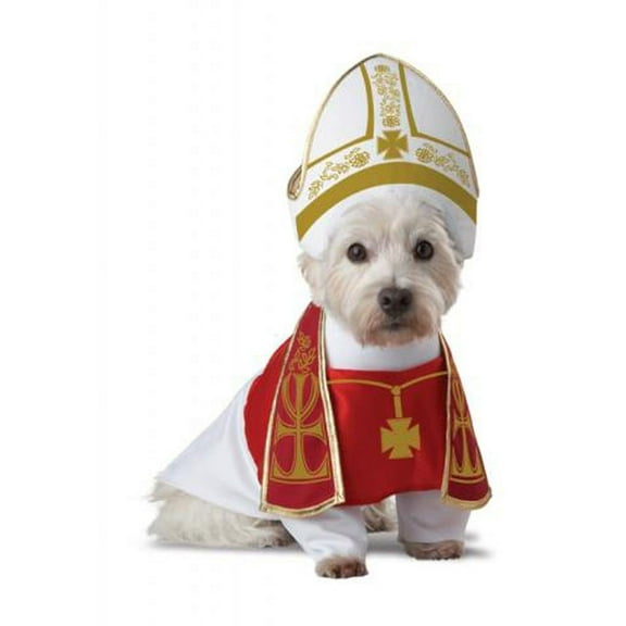 California Costumes Holy Hound Pope Dog Pet Costume Medium Unisex
