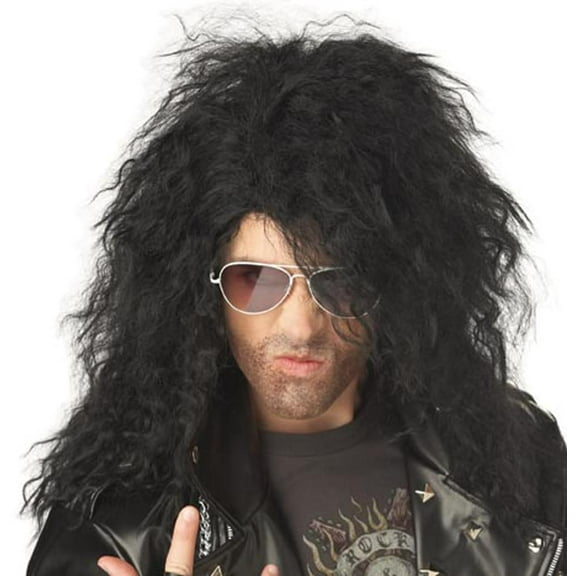 California Costumes Men's Heavy Metal Rocker Wig,Black,One Size
