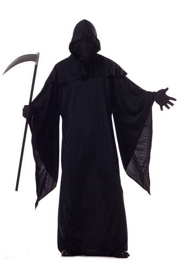 Men's Horror Robe Costume Extra Large Black