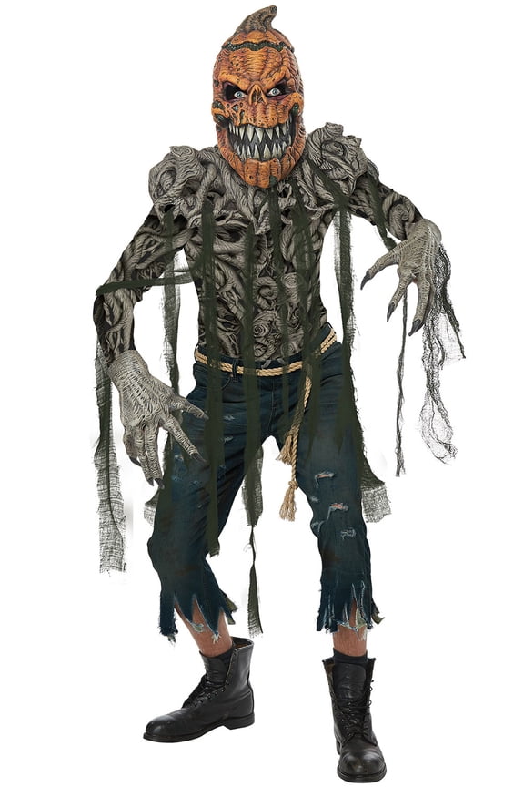 Men's Pumpkin Creature Costume, multi, Small