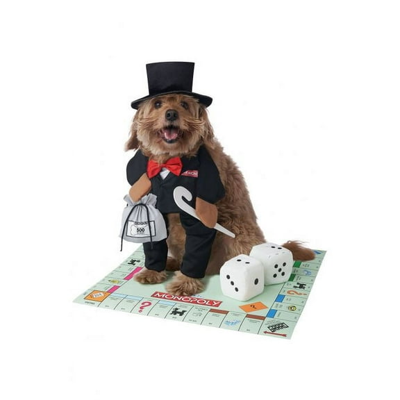 California Costumes Mr. Monopoly Dog Costume | X-Small Unisex