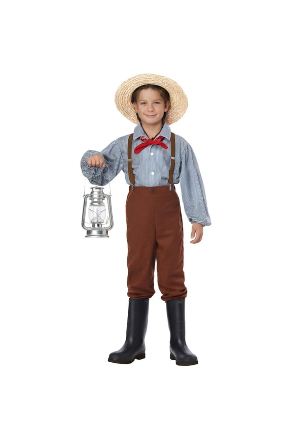 California Costumes Pioneer Boy Child Costume Large Male
